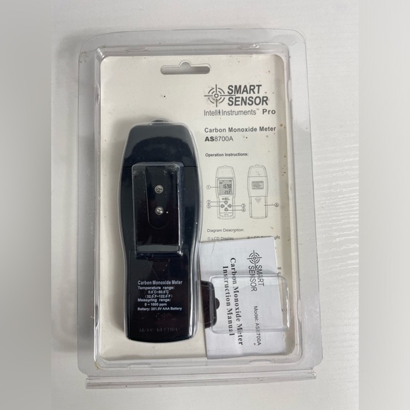 Anonyme Smart Sensor Handheld Carbon Monoxide Meter Portable Gas Leak Detector - Picture 2 of 2